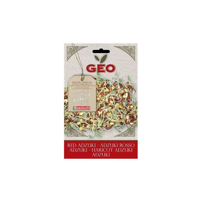 bustina di germogli beige e rossa