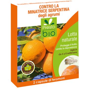 FEROMONI CONTRO LA MINATRICE SERPENTINA DEGLI AGRUMI - 58026-