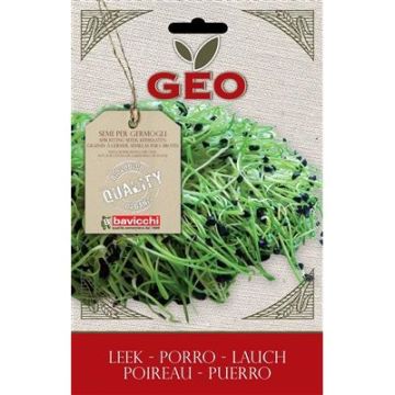 bustina di germogli di porro